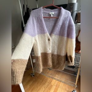 COS mohair cardigan